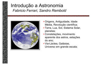 Introdução a Astronomia