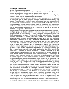 artemisia absinthium - Associação Brasileira de Medicina
