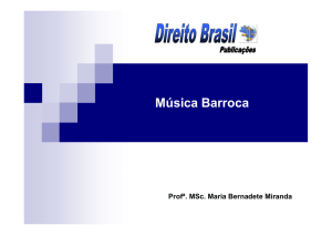 Música Barroca - Direito Brasil