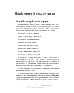 História externa da língua portuguesa