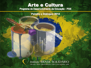 Arte e Cultura - Instituto Brasil Solidário