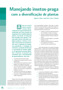 Manejando insetos-praga com a diversificação de plantas - AS-PTA