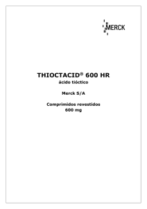THIOCTACID® 600 HR