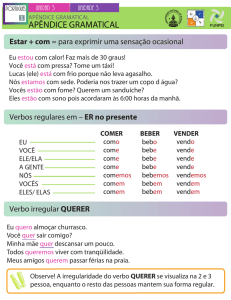 apêndice gramatical - Lenguas Extranjeras OnlineLenguas