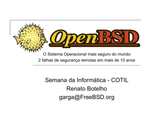 Semana da Informática - COTIL Renato Botelho