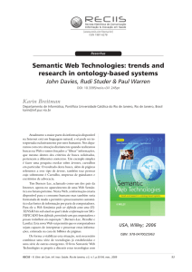 Semantic Web Technologies: trends and research in - Arca
