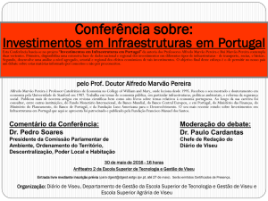Conferência sobre: Um Novo Imposto sobre o Carbono em Portugal