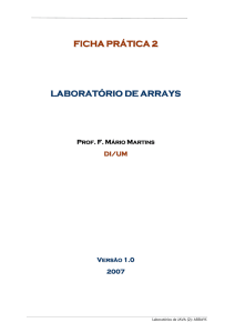 ficha prática 2 laboratório de arrays