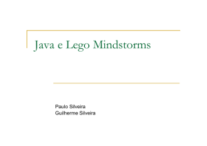 Java e Lego Mindstorms - IME-USP