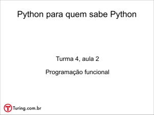 Python para quem sabe Python