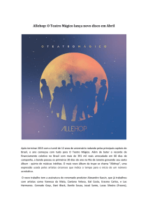 Allehop: O Teatro Mágico lança novo disco em