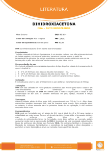 DHA - Dihidroxiacetona