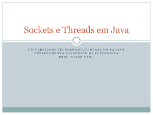 Sockets e Threads Java