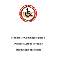 Manual De Orientações para o Paciente Lesado Medular