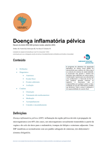 Doença inflamatória pélvica - Sociedade Brasileira de Medicina de