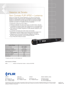 Detector de Tensão Sem Contato FLIR VP50 + Lanterna