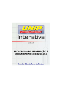 Informação - UNIPVirtual