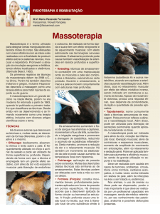 Massoterapia - Fisioanimal