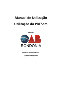 Instalação e Utilização do PDFSam