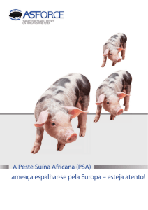 A Peste Suína Africana (PSA)