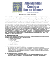Epidemiologia da Dor do Câncer - International Association for the