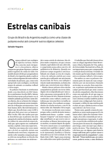 Estrelas canibais - Revista Pesquisa Fapesp