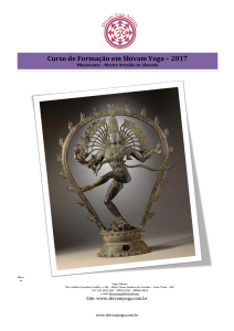 Curso de Formação em Shivam Yoga – 2017