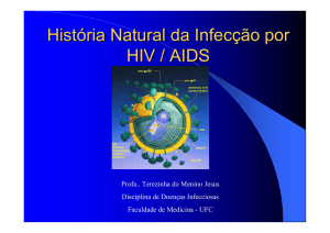 História natural da infecção pelo HIV-AIDS