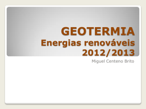 Energia geotérmica - Moodle