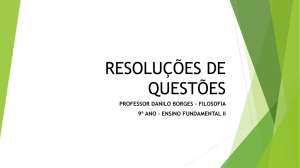 Resoluções de questões - filosofia 9º Ano 204,7 KB
