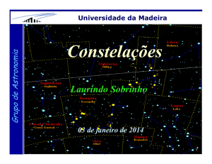 Constelações - Universidade da Madeira