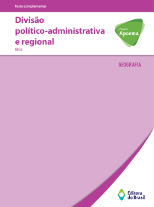 Divisão político-administrativa e regional