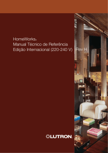 HomeWorks® Manual Técnico de Referência