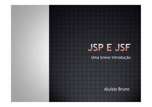 JSP e JSF - hidro.ufcg.edu.br