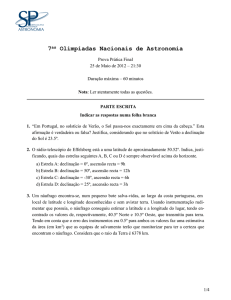 Final Nacional Prática - Sociedade Portuguesa de Astronomia