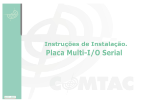 Manual - Placa Multi IO Serial