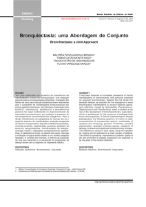 Bronquiectasia: uma Abordagem de Conjunto