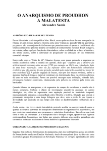 Alexandre Samis – O Anarquismo de Proudhon a Malatesta