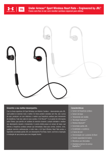 Under Armour® Sport Wireless Heart Rate – Engineered by JBL®
