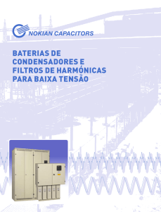 catálogo de baterias de condensadores