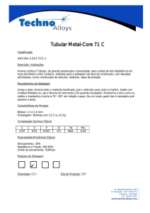 Tubular Metal-Core 71 C