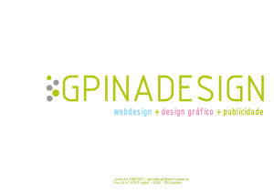 webdesign + design gráfico + publicidade