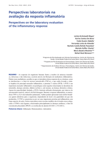 Perspectivas laboratoriais na avaliação da resposta inflamatória