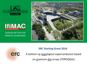 ERC Starting Grant 2016