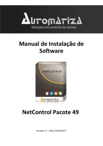 Manual – Instalação Netcontrol Pacote 49 Patch 6