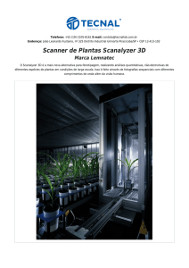 Scanner de Plantas Scanalyzer 3D