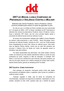 dkt do brasil lança campanha de prevenção à violência