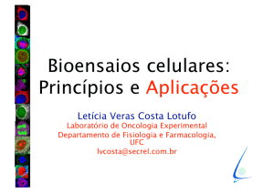 Bioensaios celulares: Princípios e Aplicações