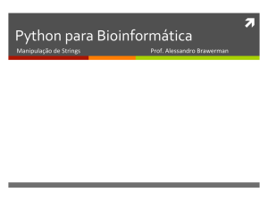 Python para Bioinformática