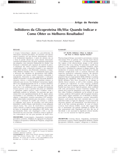 Inibidores da Glicoproteína IIb/IIIa: Quando Indicar e Como Obter os